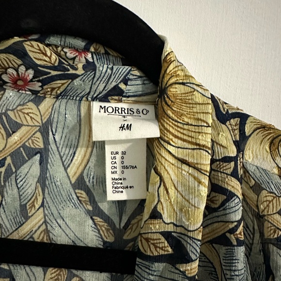 William Morris & Co. x H&M blouse Size 32 / 0 - Picture 5 of 7